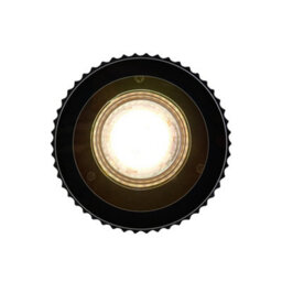 Nordlux Kyklop Outdoor Aluminium Ceiling Light Ribbed  Black,mains - thumbnail 2