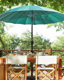 Beliani Market Parasol 255 Cm Baia Emerald Green - thumbnail 2