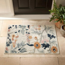Gardenia Daisy Indoor Outdoor Low Pile Area Rug Floral Design Cream 200 X 290 Cm - thumbnail 7