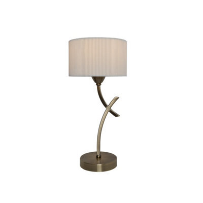 Pagazzi Lighting Pagazzi Justina Antique Brass Table Lamp - image 1