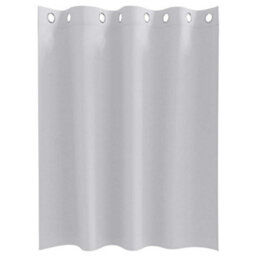 Berkfield Modern Curtains With Curtains 2 Pcs Pale Grey 140 X 140 Cm Polyester - thumbnail 4