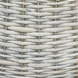 Rattan Christmas Tree Skirt, 60Cm (Dia) - White - thumbnail 3