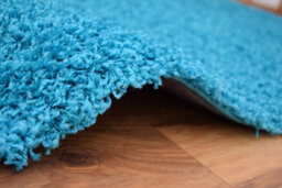 "Bravich Teal Thick Shaggy Rug - California - 60X110Cm (2'x3'7"")" - thumbnail 3