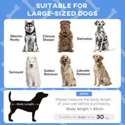 Pawhut Cooling Raised Dog Bed W/ Breathable Mesh, For L Dogs - Dark Blue - thumbnail 4