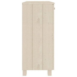 Berkfield Sideboard Honey Brown 85X35X80 Cm Solid Wood Pine - thumbnail 7