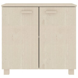 Berkfield Sideboard Honey Brown 85X35X80 Cm Solid Wood Pine - thumbnail 5