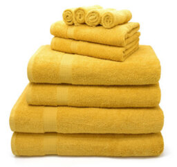 Velosso Mustard Premium 100% Egyptian Cotton Towels 550 Gsm Bath Sheet