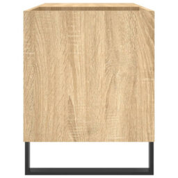 Berkfield Record Cabinet Sonoma Oak 85X38X48 Cm Engineered Wood - thumbnail 5