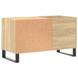 Berkfield Record Cabinet Sonoma Oak 85X38X48 Cm Engineered Wood - thumbnail 6