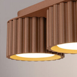 Luminosa Lighting Luminosa Aura Surface Mounted Downlight Mocca 3X Gx53 - thumbnail 4