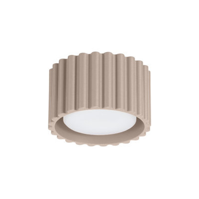 Luminosa Lighting Luminosa Aura Surface Mounted Downlight Taupe 1X Gx53 - image 1