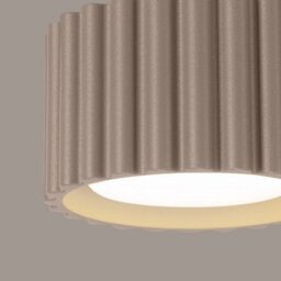 Luminosa Lighting Luminosa Aura Surface Mounted Downlight Taupe 1X Gx53 - thumbnail 4