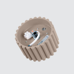 Luminosa Lighting Luminosa Aura Surface Mounted Downlight Taupe 1X Gx53 - thumbnail 6