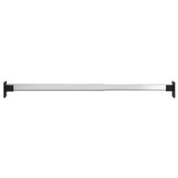 Walplus Telescopic Wardrobe Rails 2 Pcs Silver 58-100 Cm - thumbnail 3