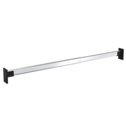 Walplus Telescopic Wardrobe Rails 2 Pcs Silver 58-100 Cm - thumbnail 2