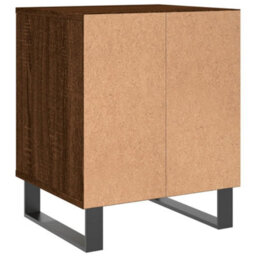 Berkfield Bedside Cabinets 2 Pcs Brown Oak 40X35X50 Cm Engineered Wood - thumbnail 7