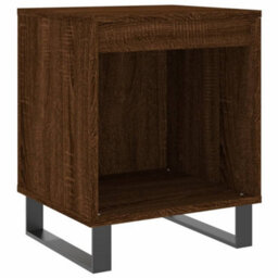 Berkfield Bedside Cabinets 2 Pcs Brown Oak 40X35X50 Cm Engineered Wood - thumbnail 4