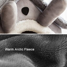 Pet Cat Kitten Dog Beds Igloo Fleece Bed Pyramid Cozy Washable Warm House Cave - thumbnail 9
