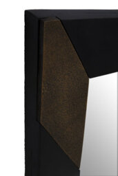 Orsina Black And Gold Wall Mirror - thumbnail 4