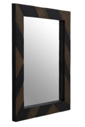 Orsina Black And Gold Wall Mirror - thumbnail 2