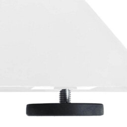 Berkfield Dining Table Leg Spider Shape White 150X78X(72-73) Cm Steel - thumbnail 7