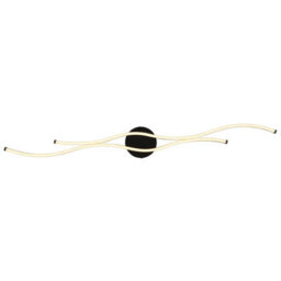 Luminosa Lighting Luminosa Boyd 110Cm Integrated Led Semi Flush Ceiling Light Matt Black 2X Led 3000K - thumbnail 4