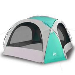 Walplus Party Tent Garden Gazebo Canopy Green Waterproof - thumbnail 2