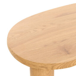 Wyld And Coco Nova Wood Coffee Table 112 X 46 Cm - Retro Irregular Triangle, Mdf With Pvc Foil Finish - thumbnail 5