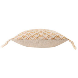 Yard Saku Blossom Fringed Feather Filled Cushion - thumbnail 3