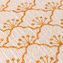 Yard Saku Blossom Fringed Feather Filled Cushion - thumbnail 4