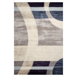 MCC Direct Short Pile Rectangular Arch Pattern Rug 60X110Cm Blue - thumbnail 2