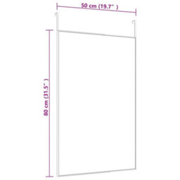 Vidaxl Door Mirror Gold 50X80 Cm Glass And Aluminium - thumbnail 3