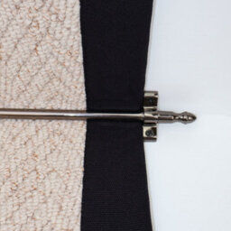 RainbowHome Cavalier Black Nickel Stair Rod 89Cm - Pack Of 12 - thumbnail 2