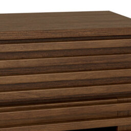 Kari Dark Oak 3 Drawer 3 Door Sideboard Cabinet - By Roseland Furniture - thumbnail 6