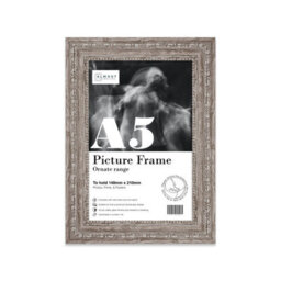 A5 Walnut Ornate Picture Frame (21 X 14.7Cm) Poster, Photo, Artwork, Gallery Wall Or Print - thumbnail 1
