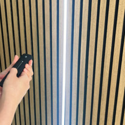 Led Strip Lights For Acoustic Slat Wall Panels - Warm Tone. 4 Pack 2.4M - thumbnail 4