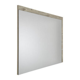 Homestylestore Light Oak Wall Hung Bathroom Mirror 1000 X 750mm