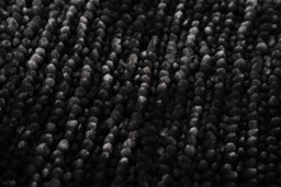 Allure Bath Fashions Velvet Chenille Bobble Bath Mat Non-Slip - Charcoal Grey - thumbnail 2