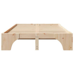 Berkfield Bed Frame 120X190 Cm Solid Pine Wood - thumbnail 6