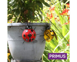 Garden Store Direct Primus Small Metal Ladybird Pot Hanger - thumbnail 3