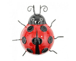 Garden Store Direct Primus Small Metal Ladybird Pot Hanger - thumbnail 1