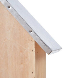 Insect Wooden Hotel Metal Roof Nesting Home Bee Keeping Bug Garden Ladybird Box A 30.5X9.3X27.3Cm - thumbnail 4