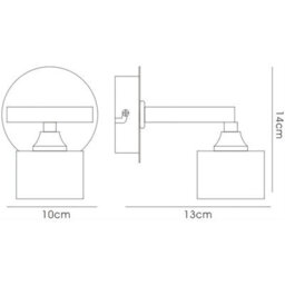 Luminosa Lighting Luminosa Sisco Wall Lamp G9 Polished Chrome - thumbnail 4