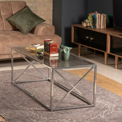 Decorotika Geises Coffee Table Chrome - image 1