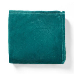 OHS Ultra Soft Blanket Throw Warm Flannel Fleece - Teal Green, 150 X 200 Cm - thumbnail 4