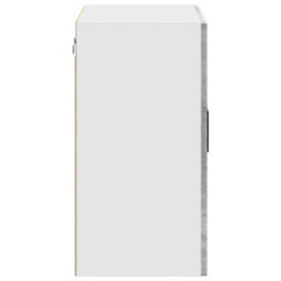 Berkfield Durable Kitchen Wall Cabinet With Glass Door Porto Concrete Grey - thumbnail 8