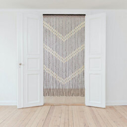 Jvl Provence Beaded Door Curtain, 90 X 180 Cm, Chevron - thumbnail 7