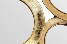 Orsina Marcia Gold Finish Wall Mirror - thumbnail 3