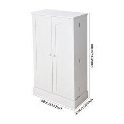 Living And Home Freestanding Kitchen Pantry Storage Cabinet - thumbnail 5