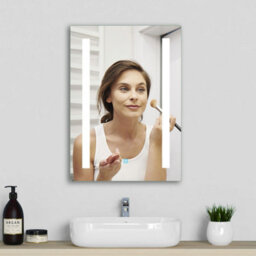 Probaty Bathrooms Bathroom Led Mirror 500X700mm With Anti-Fog,touch Sensor Switch,memory Function,ip44,backlit Wall Vanity Frameless Mirror - thumbnail 3